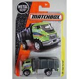 Matchbox 2016 MBX Construction Tilt _N Tip -Garbage Truck- 35 125  Green