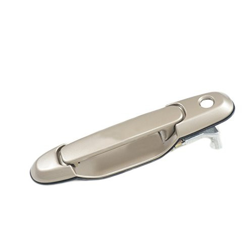 Sentinel Parts Front Right Passenger Side Outside Door Handle 4Q2 Desert Mica Compatible Replacement for 1998-2003 Toyota Sienna