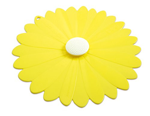 Charles Viancin Silicone Daisy 9" Lid - Yellow