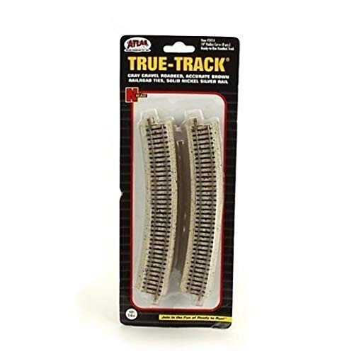 Atlas 2414 N Scale Code 65 14inch  Radius Curve -8-
