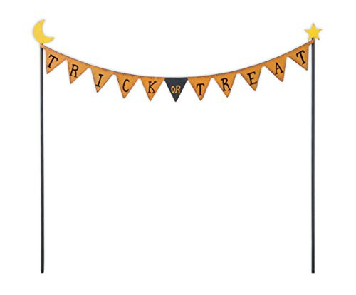 Studio M Gypsy Garden Collection Mini Halloween Trick or Treat Banner Flags