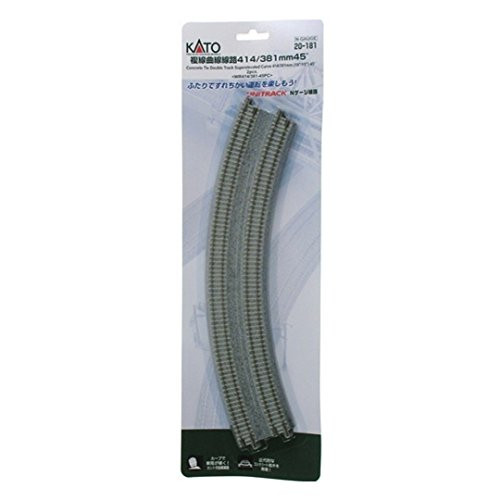 Kato 20-181 N Unitrack 16 3 8 - 15 Radi Dbl Curve 2pcs