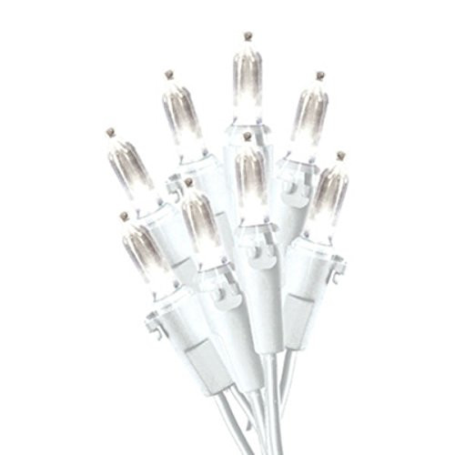 NOMA/INMLITEN-IMPORT 40846-88A 0 100 Count, Warm White, LED Traditional Mini Bulb Set 3" Light spacing
