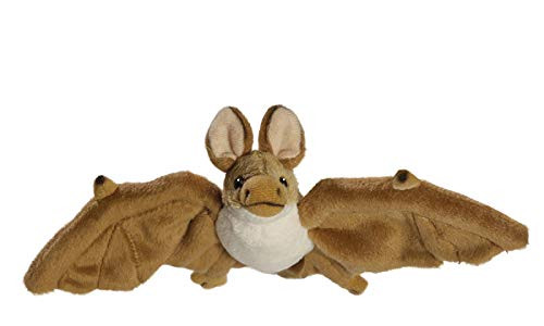 Carl Dick Bat Light Brown 9 inches, 23cm, Plush Toy, Soft Toy, Stuffed Animal 2761001