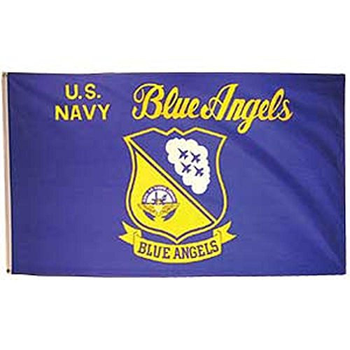 FindingKing U.S. Navy Blue Angels Flag 3ft x 5ft