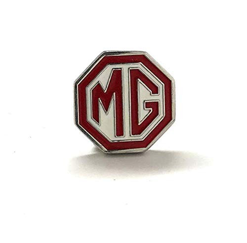 Men_s Executive Lapel Pin MG Red White automotive car logo lapel pins tie tack