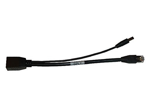Tycon Systems POE-SPLT-S Passive Splitter 5.5  and  2.1 mm. DC Shielded - Black