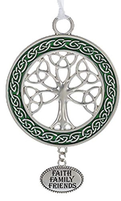 Ganz U.S.A.  LLC Faith Family Friends Inspiration Irish Blessings Celtic Tree of Life Celtic Knot Decor Ornaments for Family  Friends  and Home Irish Sayings and Prayers