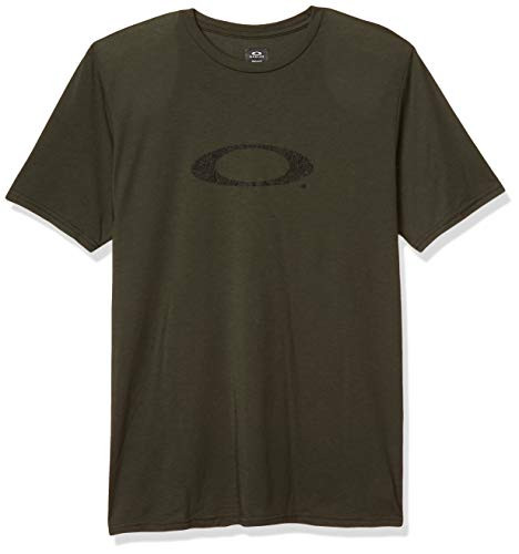 Oakley Men_s Ellipse Camo Lines Ss Tee  New Dark Brush  L