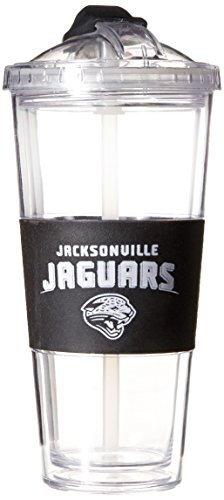 NFL Jacksonville Jaguars No Spill Straw Tumbler, 22-ounce