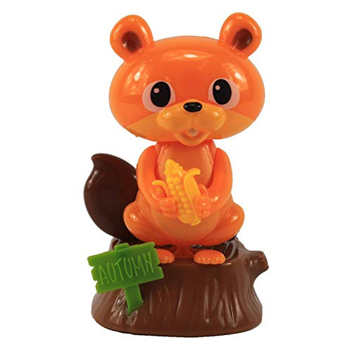 Connie N Randy Autumn Squirrel Solar Dancer