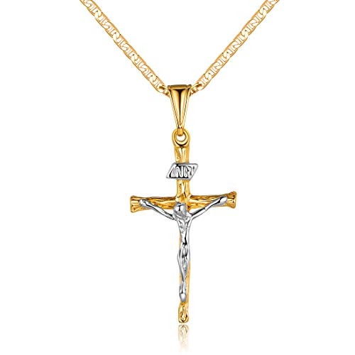 Barzel 18K Gold Plated Flat Mariner 