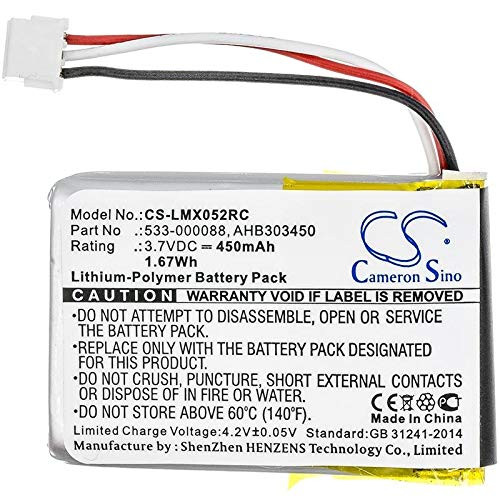 Battery for Logitech 910-004362 910-004374 M-RO052 MX Anywhere 2 MX Ergo MX Master MX Master 2 MX Master 2s MX Master 3 533-000120 533-000121 AHB303450 L N  1412 RCD