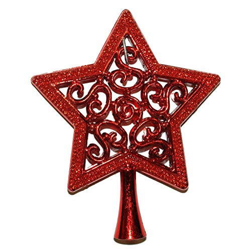 Connie N Randy Mini Red Star Tree Topper