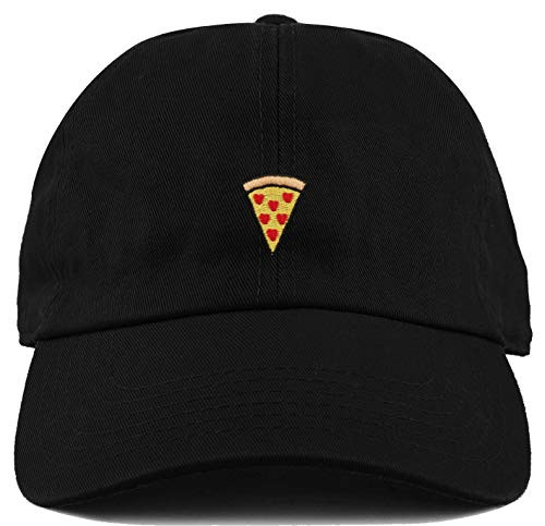 Dad Hat Unconstructed Unstructured Low Profile Baseball Cap - Pizza