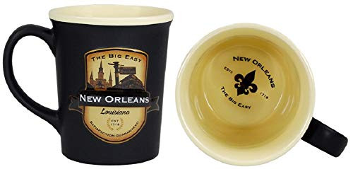 Americaware - City of New Orleans Souvenir Ceramic Coffee Mug/Cup - 18oz