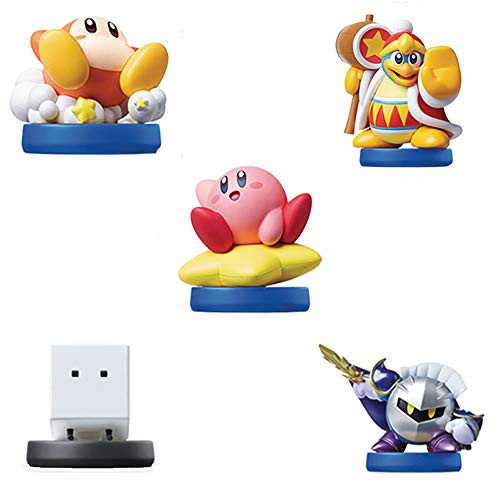 SIYI shop amiibo cards NFC Game Cards for Kirby Star Allies Nintendo Switch 5pcs with Cards Holder