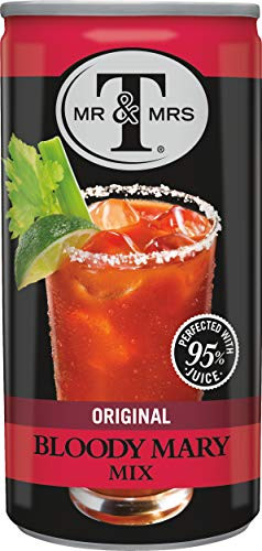 Mr & Mrs T Original Bloody Mary Mix, 0.16 L cans, 24 count