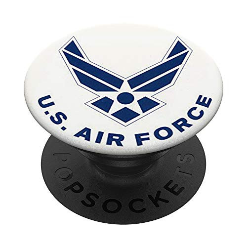 U.S. AIR FORCE POPSOCKET USAF LOGO GIFT PopSockets PopGrip  Swappable Grip for Phones  and  Tablets