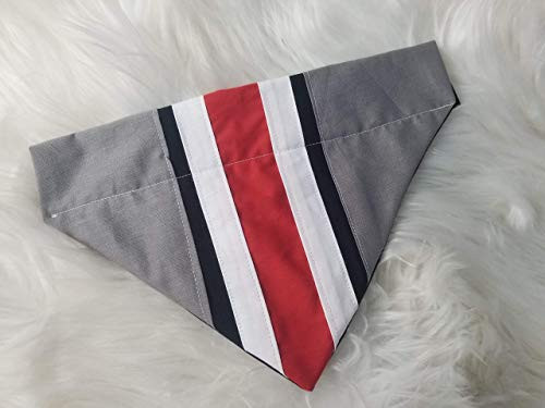 Ohio State Buckeye Football Helmet Over the Collar Dog Bandana Small