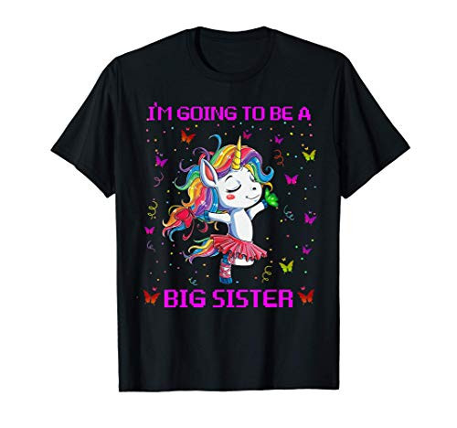 I_m Going To Be A Big Sister 2021 Unicorn T-Shirt I_m Going To Be A Big Sister 2021 Unicorn T-Shirt