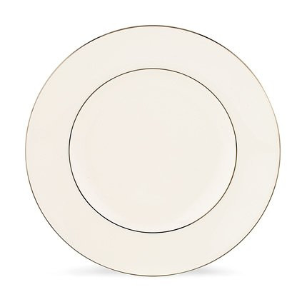 Lenox Continental Dining Platinum Bone China Accent Plate, 9-Inch