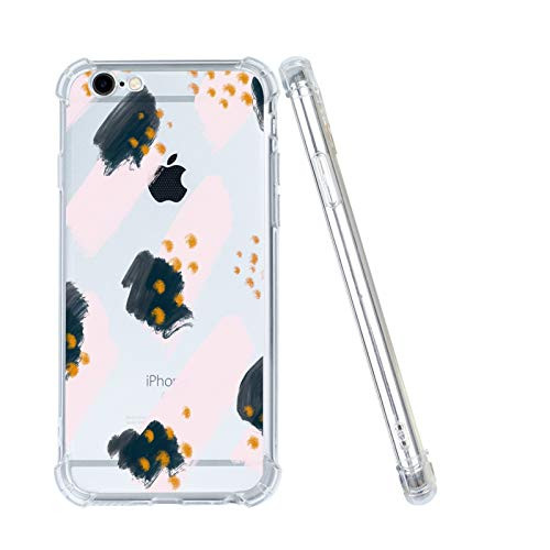 iPhone SE 2020 Case  iPhone 8 Case iPhone 7 Case  Clear iPhone Case Girls Women Boys Men Gifts Soft Flexible TPU Bumper Shockproof Transparent Protective Art Cover Case for iPhone SE 2020 8 7