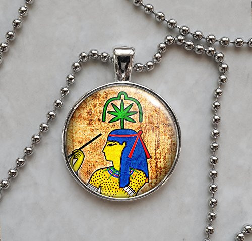 Seshat Ancient Egyptian Deity Pendant Necklace