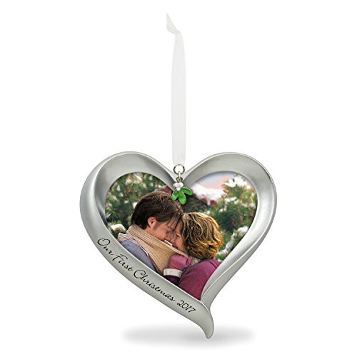 Hallmark Keepsake 2017 Our First Christmas Loving Heart Picture Frame Dated Christmas Ornament Hallmark Keepsake 2017 Our First Christmas Loving Heart Picture Frame Dated Christmas Ornament