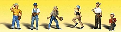 Woodland Scenics N Scale Scenic Accents Baseball Players II