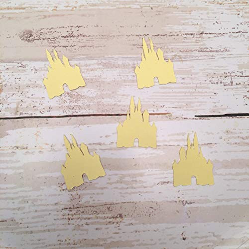 Castle Confetti  Sand Castle Cut Outs  Ocean Decorations  Ocean Party Supplies  Beach Theme  Beach Party Supplies  Table Scatter  Castle Cut Out