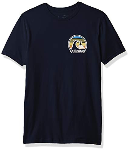Quiksilver Boys_ Sun Gazing TEE  Navy Blazer  S 10