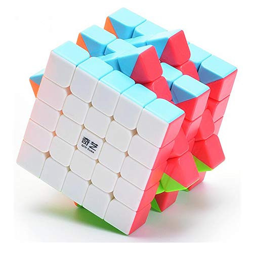 CuberSpeed QiYi QiZheng S 5x5 Stickerless Bright Magic Cube MoFangGe MFG Qizheng S Color 5x5x5 Speed Cube Qi zheng S CuberSpeed QiYi QiZheng S 5x5 Stickerless Bright Magic Cube MoFangGe MFG Qizheng S Color 5x5x5 Speed Cube Qi zheng S