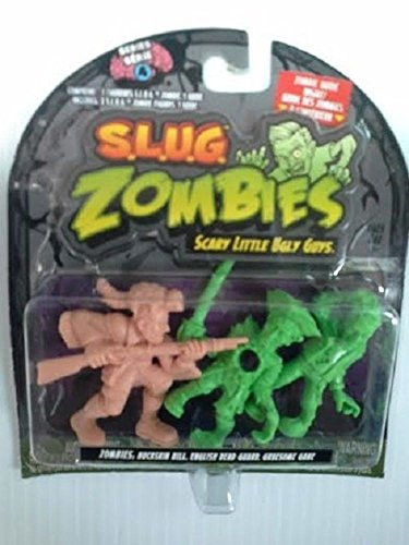 Zombies S.L.U.G. -Slug- Figures 3-Pack -Series 4- Buckskin Bill  English Dead Guard  Gruesome Gabe