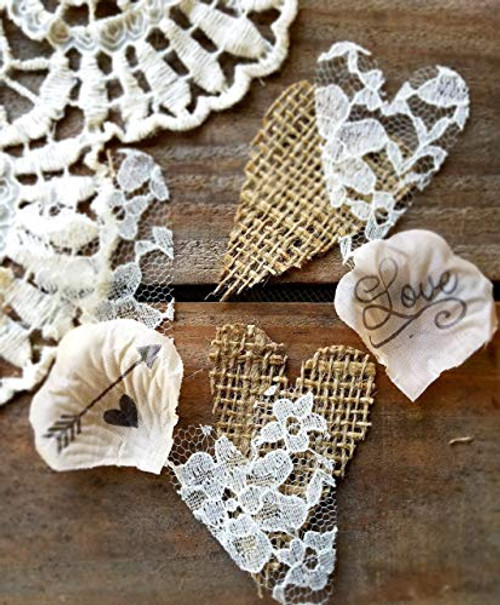 Rustic Wedding Decorations for Reception Tables  Country Chic Wedding Decorations  Flower Petals For Wedding  Rustic Bridal Shower Pale Peach -champagne-
