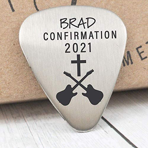Confirmation Gift Confirmation Guitar Pick Gift For Boy Gift For Confirmation Boy Gift Guitar Pick For Him Gift Confirmation Gift 2021 CONF-PICK