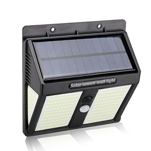 N   A Solar Lights  Outdoor 250 LED Wireless Motion Sensor Security Wall Lights IP65 Waterproof Solar Powered for Front Door  Garden  Patio  Yard  Garage