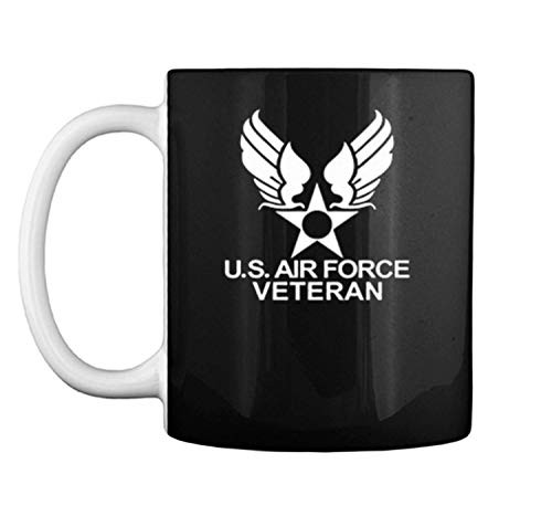 U.S. AIR FORCE VETERAN ORIGINAL LOGO Mug Coffee Mug -White 11 oz- U.S. AIR FORCE VETERAN ORIGINAL LOGO Mug Coffee Mug -White 11 oz-