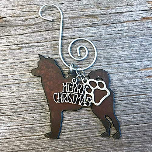 SHIBA INU AKITA or HUSKY Christmas Ornament Dog Lover Gift Gift for Dog Mom Pet Memorial Dog Lovers Gifts SHIBA INU AKITA or HUSKY Christmas Ornament Dog Lover Gift Gift for Dog Mom Pet Memorial Dog Lovers Gifts