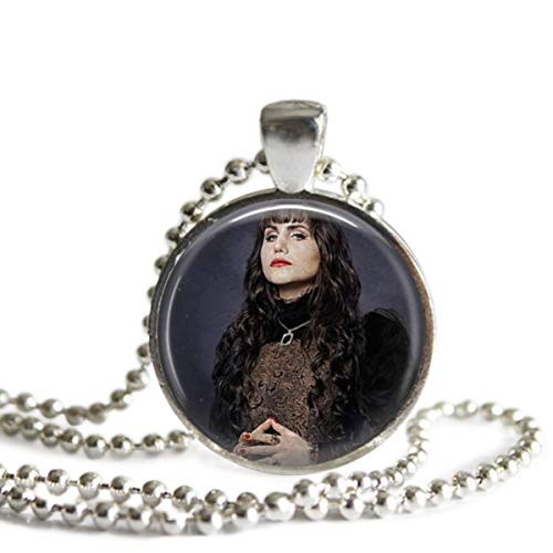 What We Do In The Shadows Nadja 1 Inch Silver Plated Pendant Necklace or Keychain