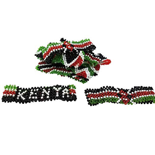 Kenya Kenyan Flag Bracelet - SMALL SIZE