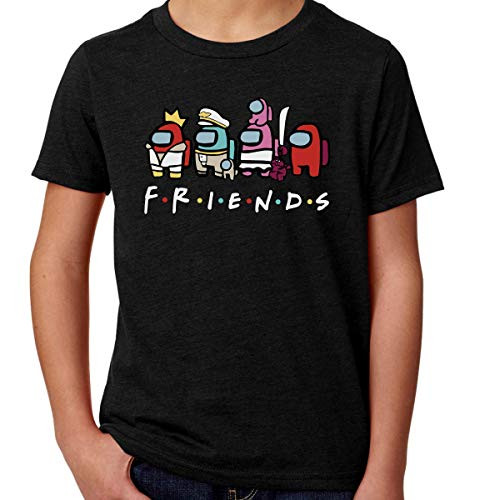 Among Us FRIENDS Among Us Tee Shirt Video Game t-shirt Youth T-Shirt