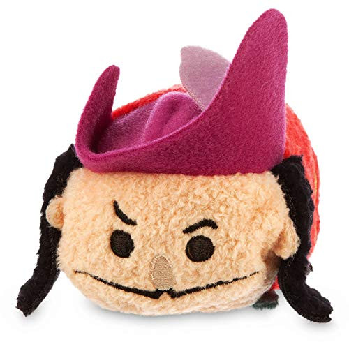 New Disney Store Mini 3.5 -S- Tsum Tsum CAPTAIN HOOK Plush Doll -Peter Pan Collection- by Disney
