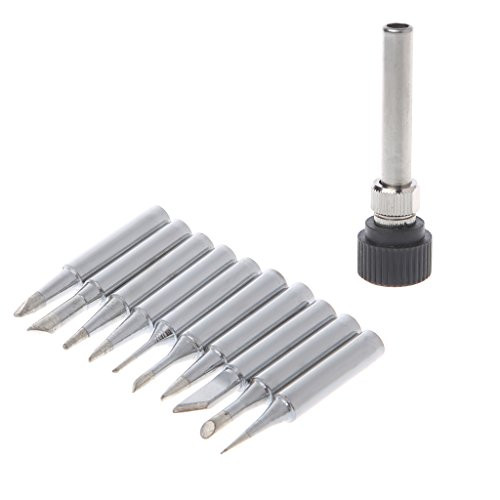 YUNAWU 900M-T Soldering Iron Tips Lead For Hakko 936 Lukey 852D 898d SAIKE Soldering Station