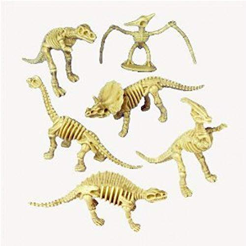 U.S. Toy 36 Count Assorted Dinosaur Skeleton Toy Figures  Made of Plastic