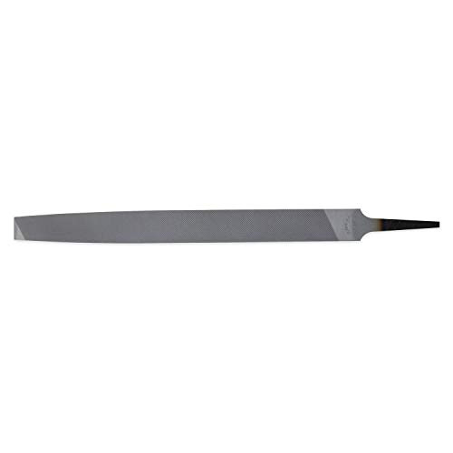 inch Crescent Nicholson 10inch inch  Mill Single Cut Bastard File with Red Handle - 21701NNinch   multi