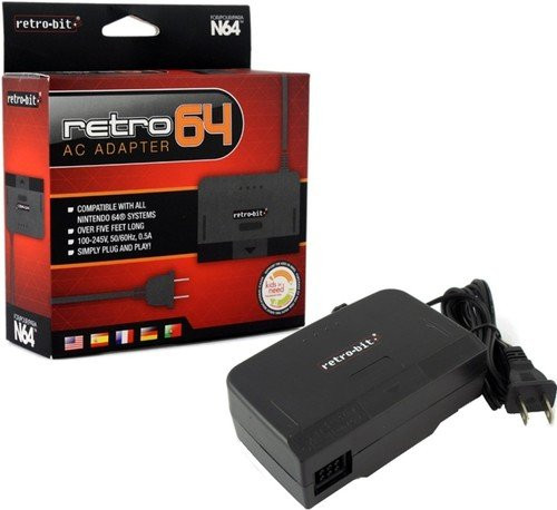 Retro-Bit Nintendo 64 AC Adapter