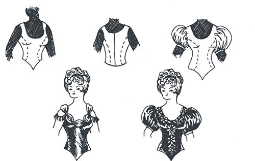 1870_s - 1890_s Ball Gown Bodice Pattern