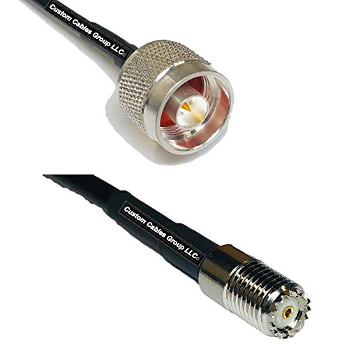 3 feet RG58 N Male to Mini UHF Female RF Pigtail Coaxial Cable