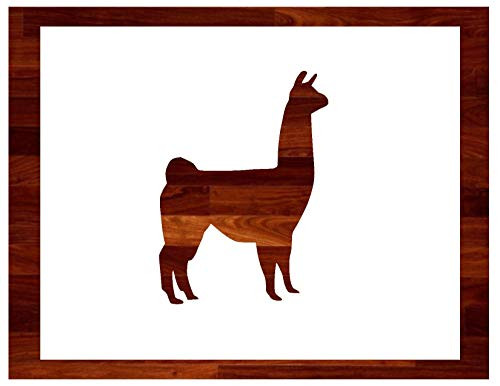 Llama ~Stencil ~ Multiple Sizes ~ Custom Stencil